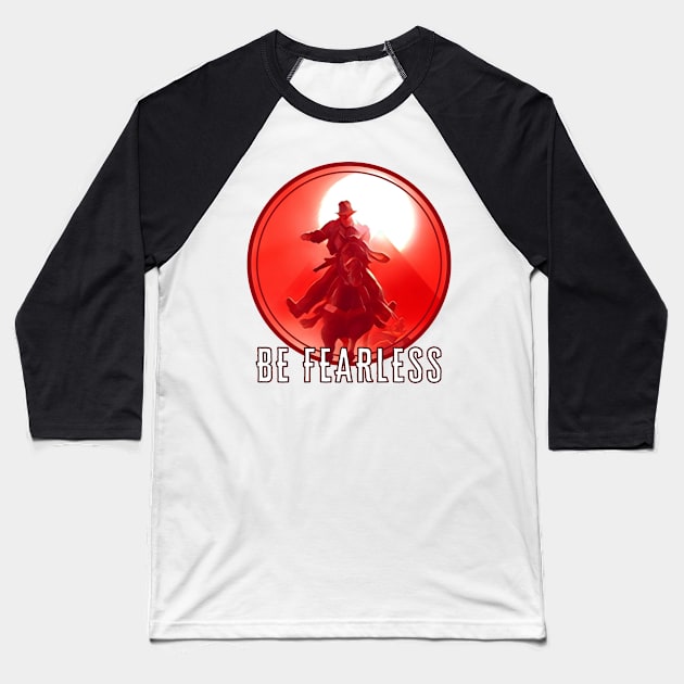 Be Fearless II - Indy Baseball T-Shirt by Fenay-Designs